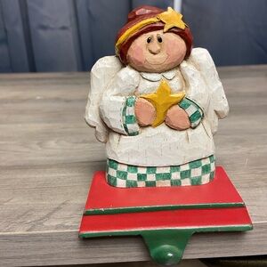 Eddie Walker Angel Cast Iron Stocking Hanger/Holder by Midwest of Cannon Falls